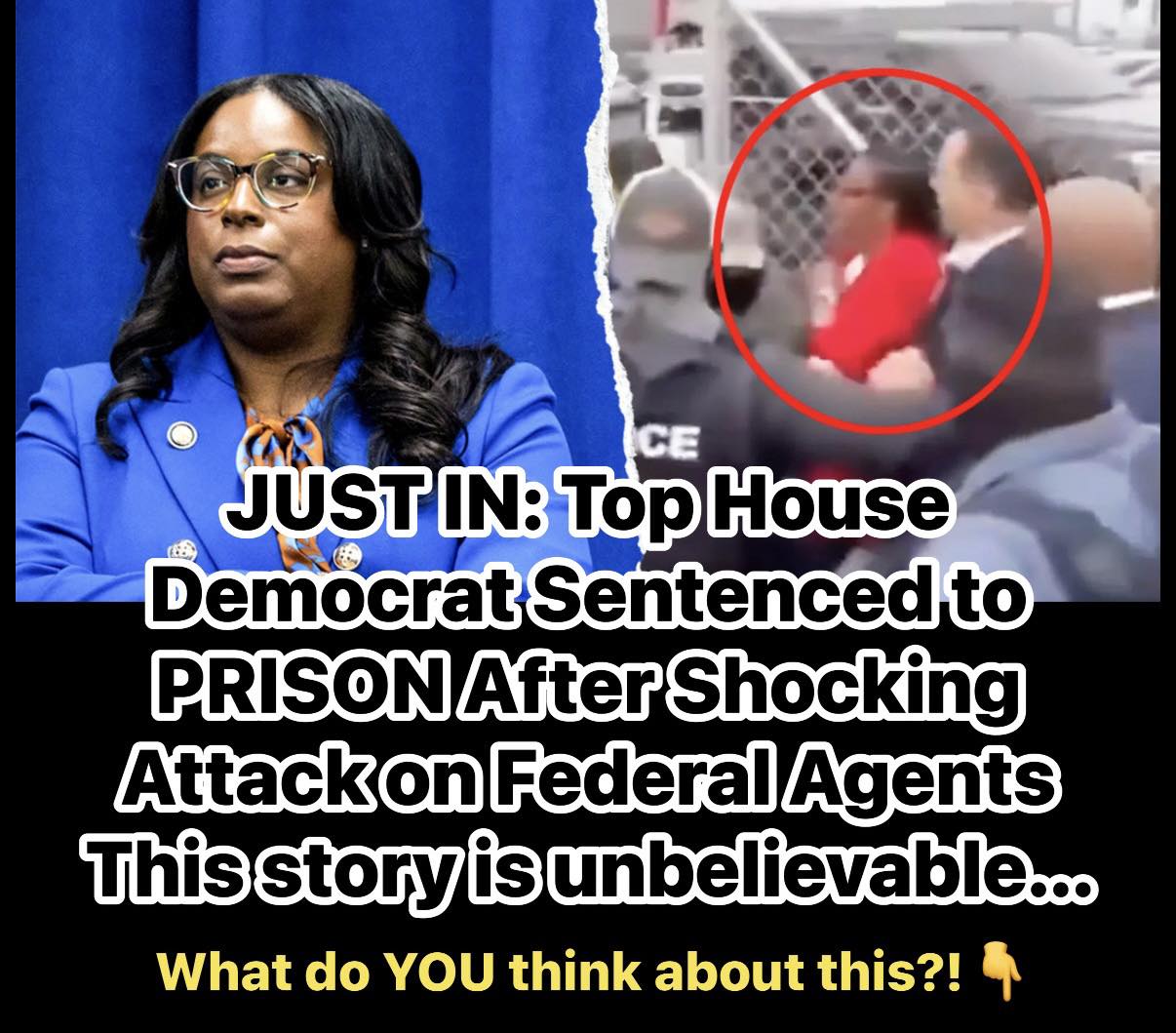 Big Update in Case On House Democrat Charged With Striking ICE Agent