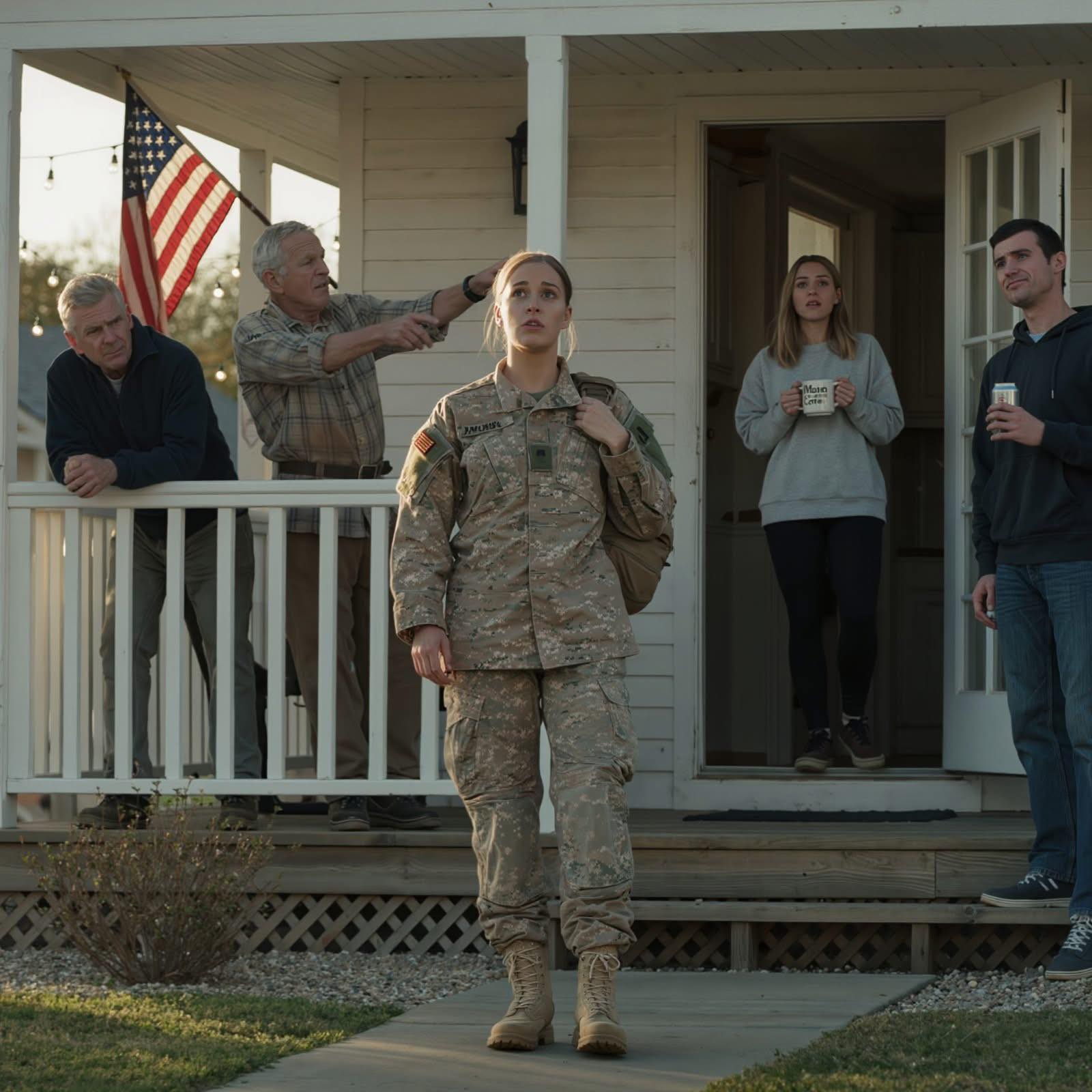 When I Returned Home From Deployment, My Father’s First Words Weren’t “Welcome Back.” They Were, “You’re Homeless Now.”