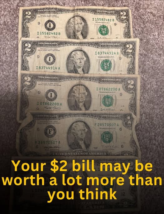 Got $2 bills? Well, their value might shock you! Hold your hat before you check the comments