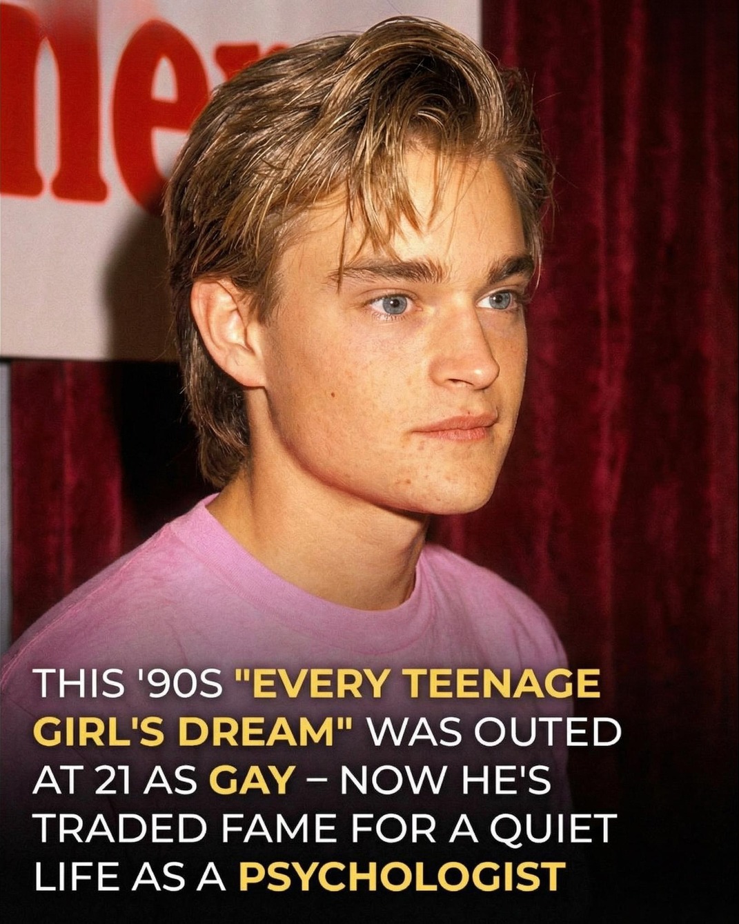 From ’90s Heartthrob to Psychologist: A Quiet, Fulfilling Path