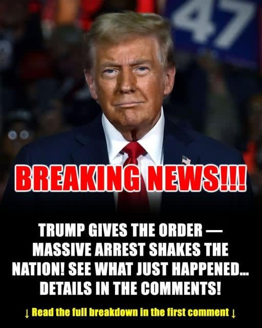 President Trump’s FBI Announces Major Arrest Uncategorized