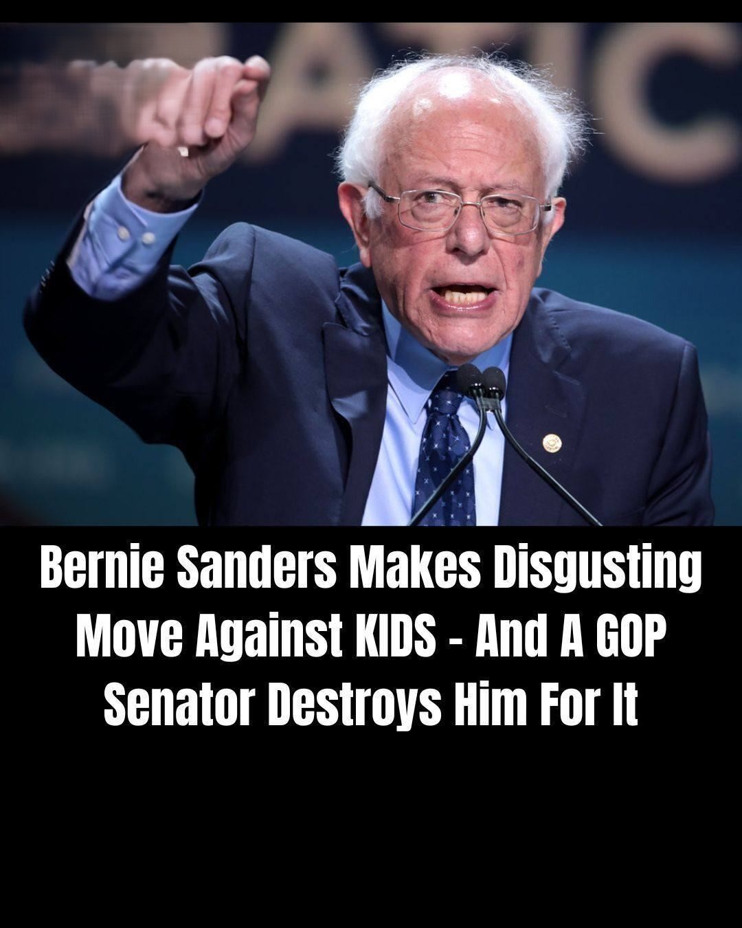 Bernie Sanders Plays 2025’s ‘Grinch’ After Refusing to Help Cancer Kids