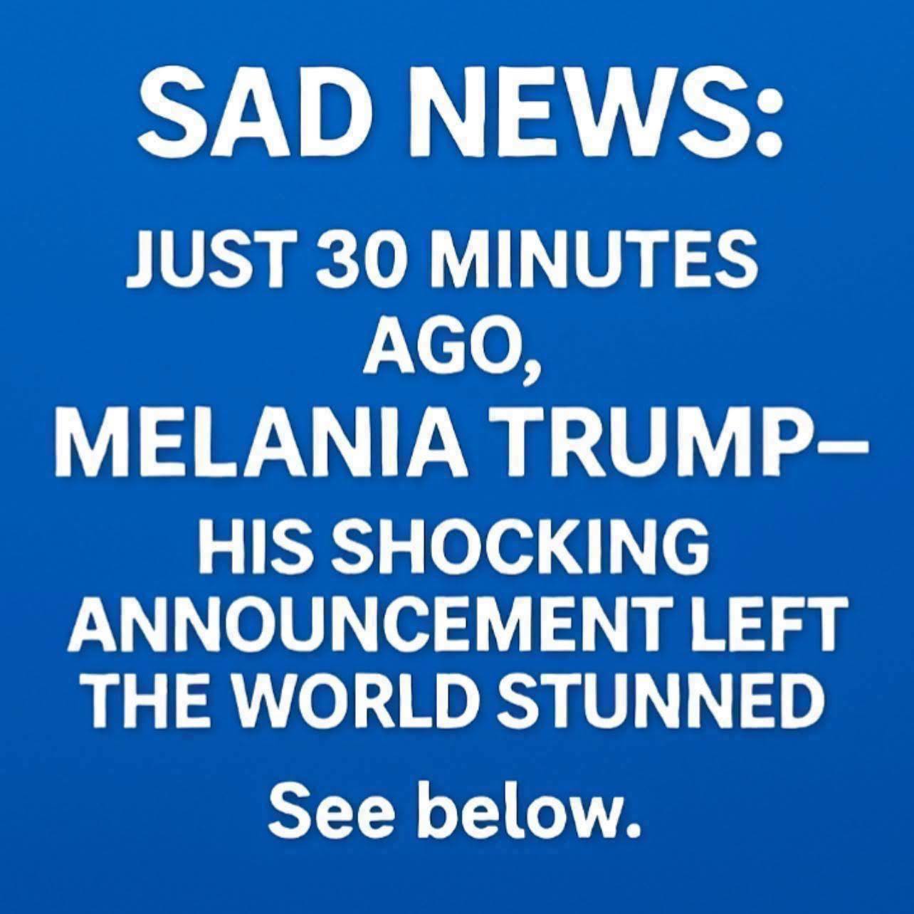 Melania Trump opens up on her health and …