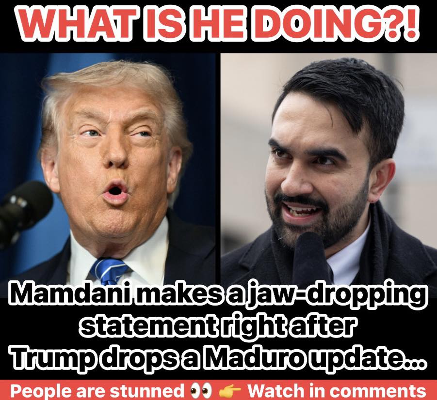 Mamdani Rages at Trump Over US Capture of Maduro