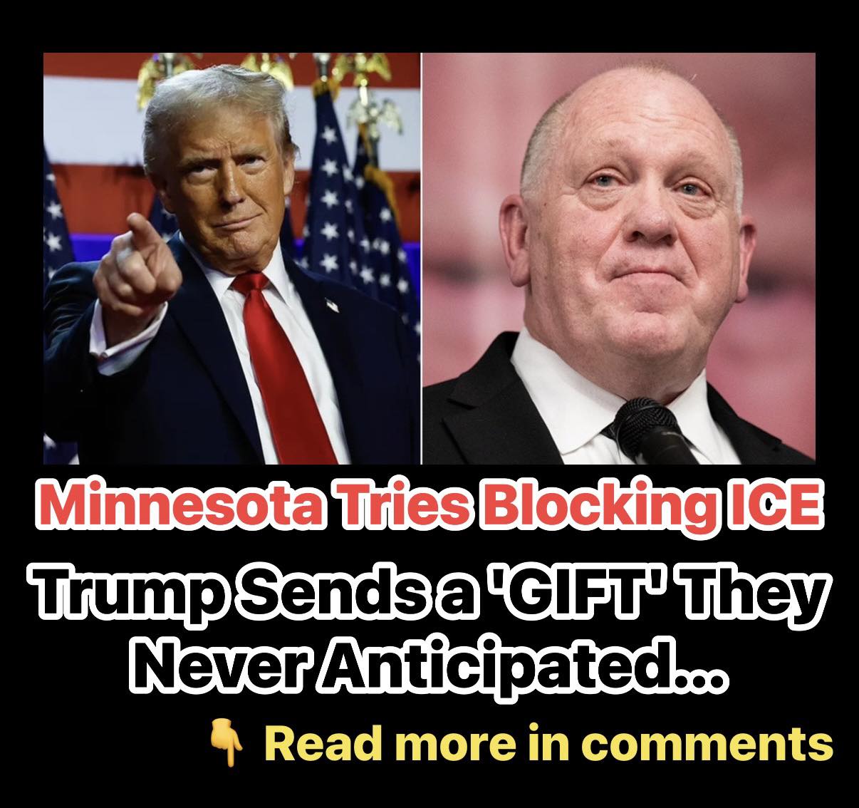 Homan Says Insurrection Act ‘Viable Option’ For Minnesota Anti-ICE Violence