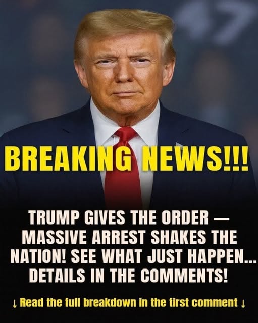 PRESIDENT TRUMP’S FBI ANNOUNCES MAJOR ARREST