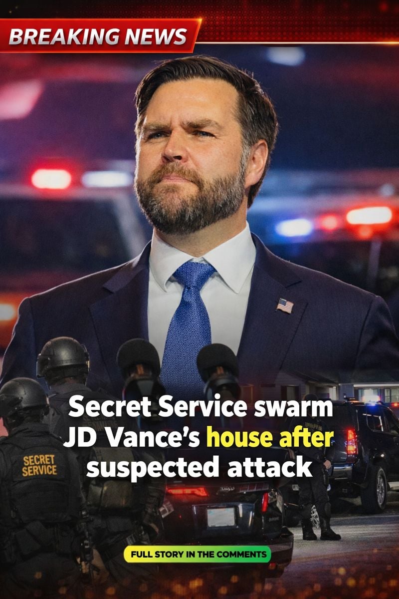 Secret Service arrest man after suspected attack on JD Vance’s house