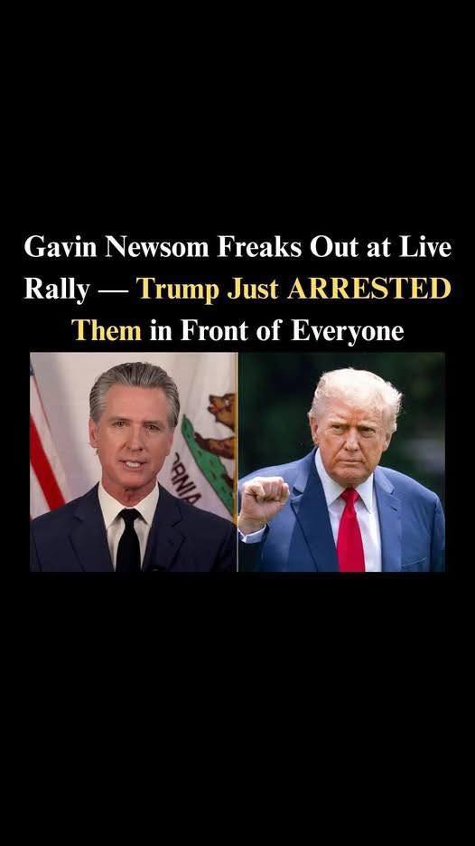 Federal Immigration Agents Conduct Arrests Near Rally Hosted by Gavin Newsom in Los Angeles