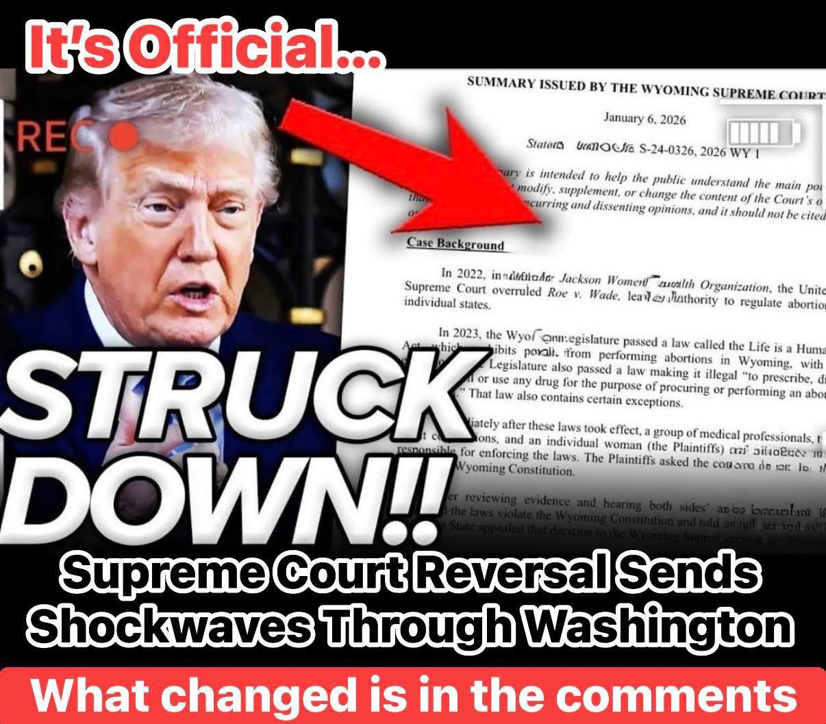 Wyoming Supreme Court Issues Big Ruling On Legality of Abortion