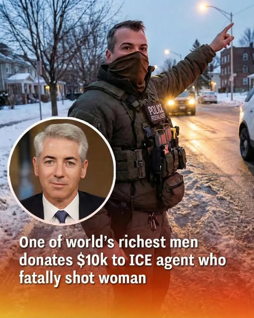 Bill Ackman Donates $10,000 to GoFundMe for ICE Agent in Minneapolis Case