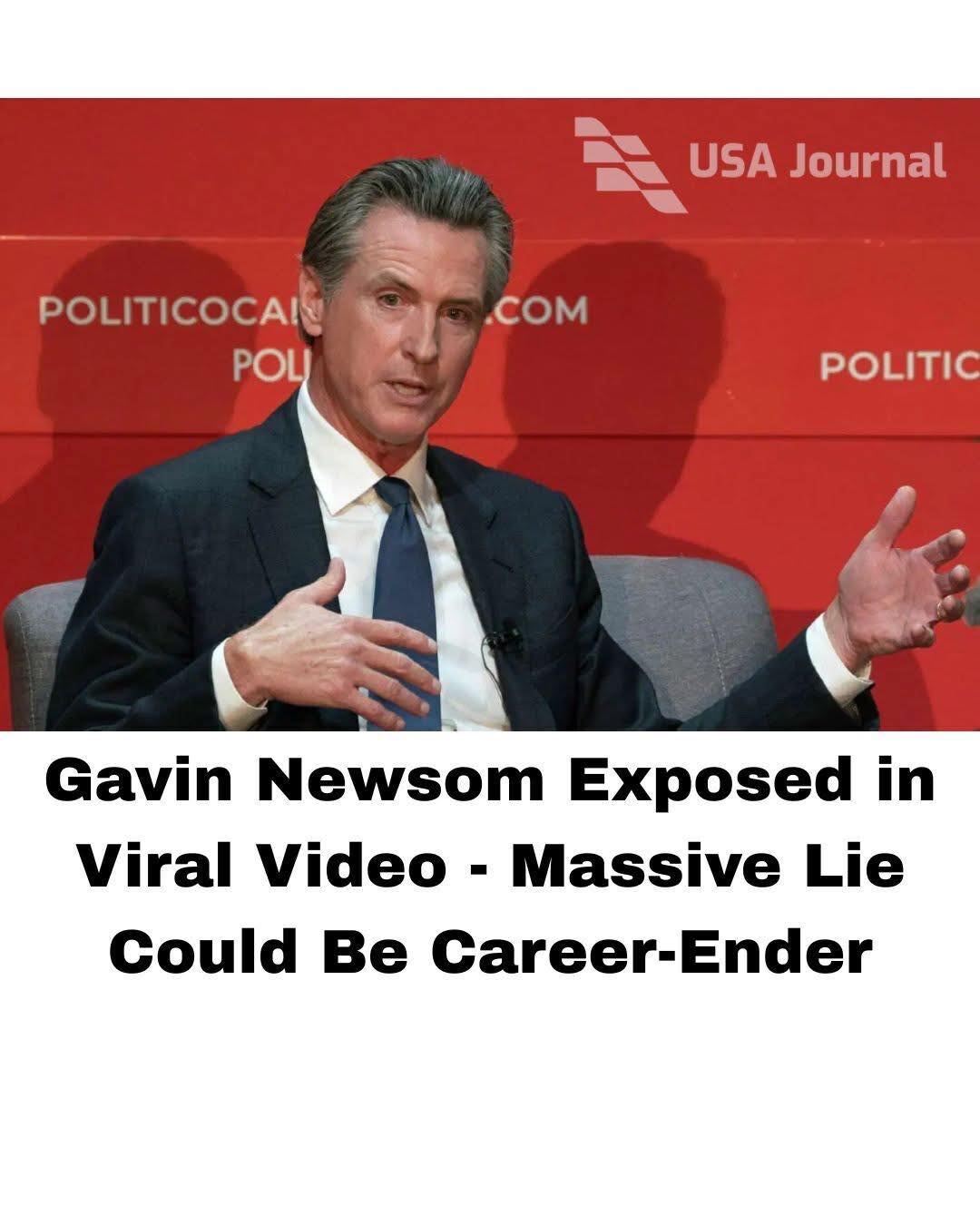 Newsom Abruptly Disowns His Own Press Office After Inflammatory ICE Smear