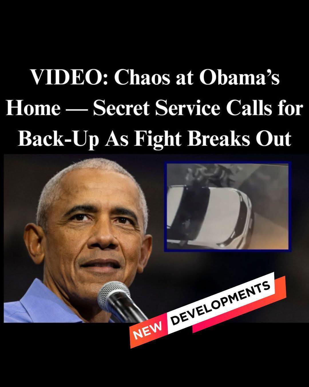 Video Surfaces of Heated Altercation Between Secret Service Officers Near Obama Residence