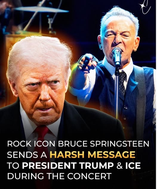 At a New Jersey show, Springsteen delivers strong message on ICE actions