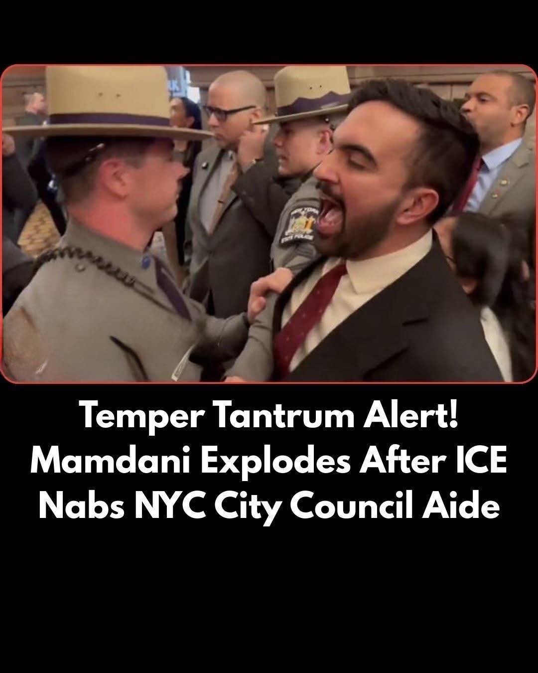 Mayor Mamdani Explodes Over ICE Detention, Turning Routine Enforcement Into Political Firestorm