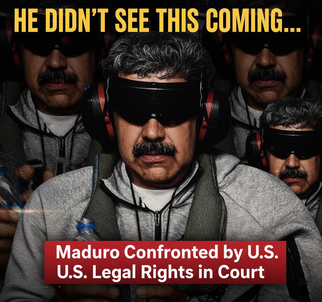 Maduro Stunned By American Legal Rights in Court