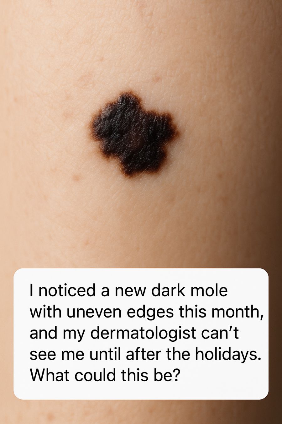 Dark or Uneven Moles: What You Need to Know Before Seeing a Dermatologist