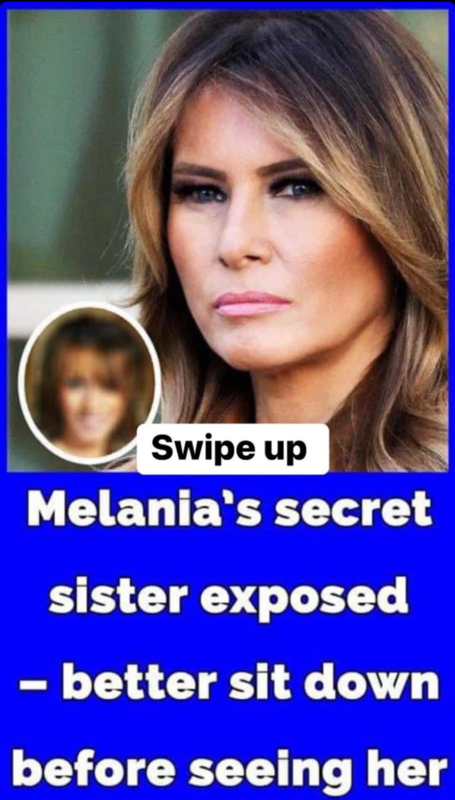 Viral Image Claiming “Melania’s Secret Sister” Sparks Online Confusion