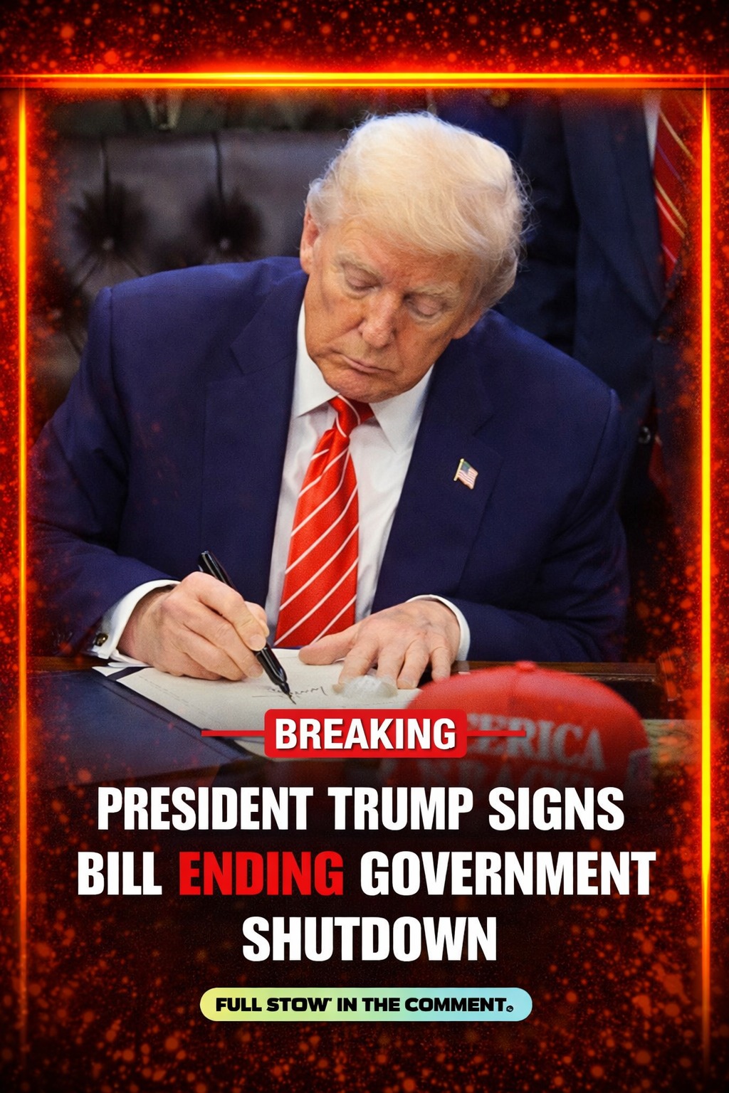 Government shutdown ends as Trump signs bill, but DH