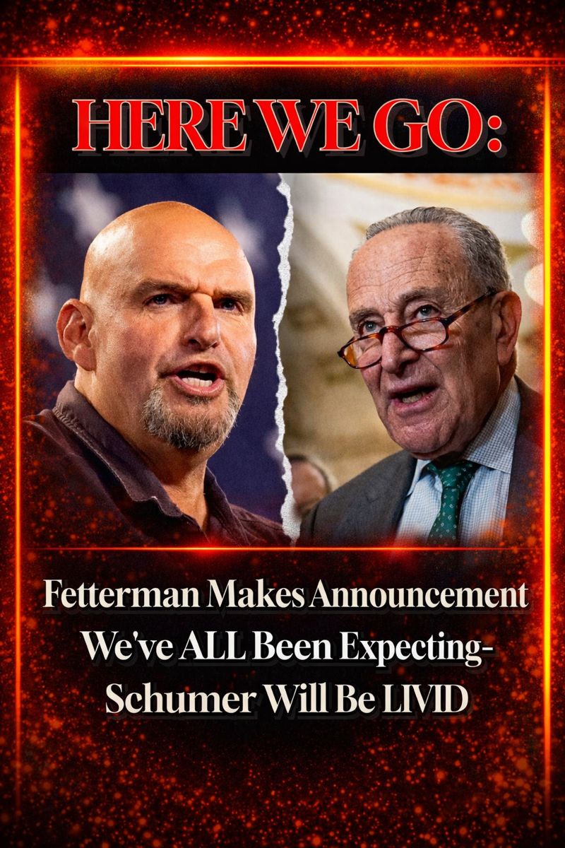 JUST IN: John Fetterman SLAMS Democrats for demanding ICE agents be unmasked