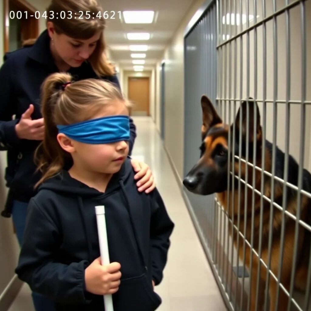 A Blind Girl Came Face to Face With a Feared Police Dog—What the Retired K9 Did Next Stunned Everyone