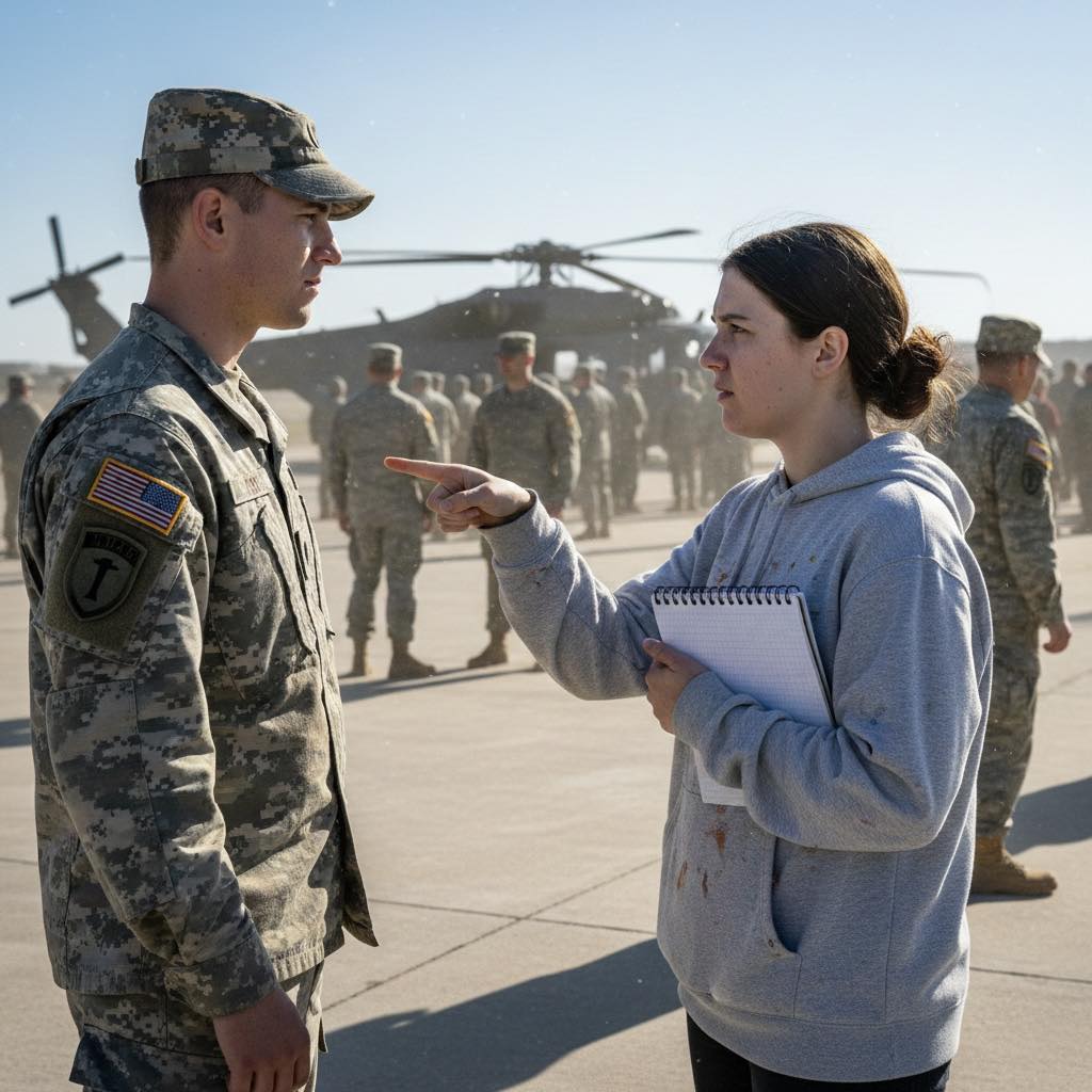 She Was Just a Freshman — Until Helicopters Landed on Campus for Her