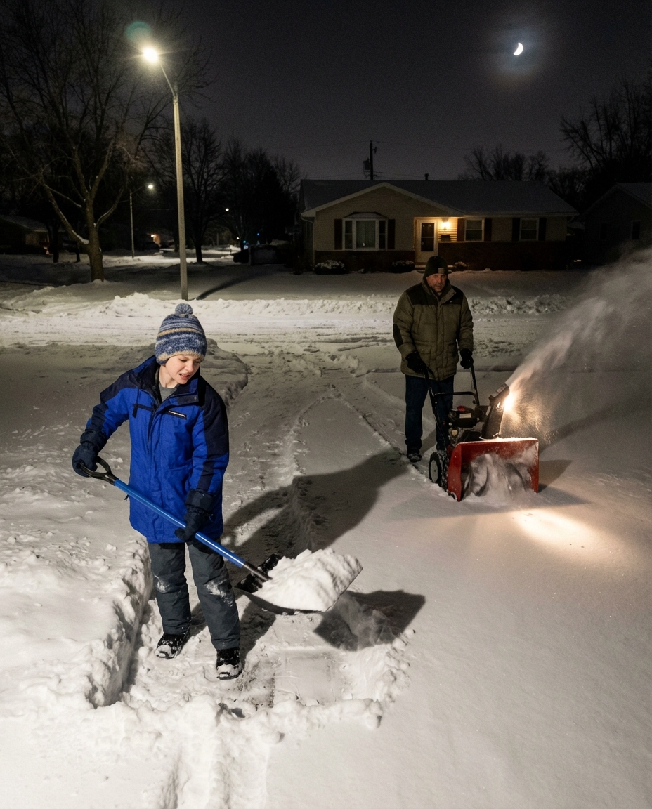 My Neighbor Kept Blocking My Driveway with Snow — One Calm Decision Finally Put an End to It